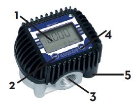 K400N L Elektronik Yağ Ölçüm Sistemi Ekran